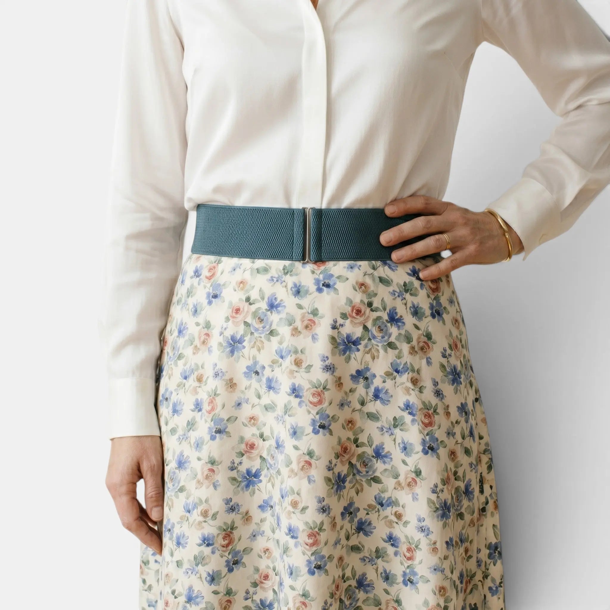 Ceinture Tissu Élastique Femme