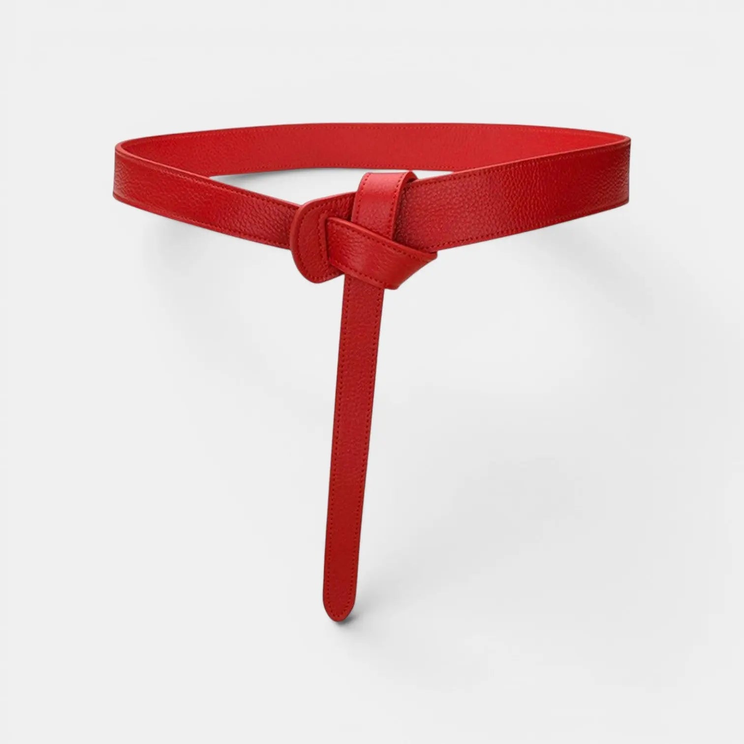 Ceinture Cuir Grainé à Nouer Femme Sans Boucle | Gralvex La Maison de la Ceinture