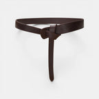Ceinture Cuir Grainé à Nouer Femme Sans Boucle | Gralvex La Maison de la Ceinture