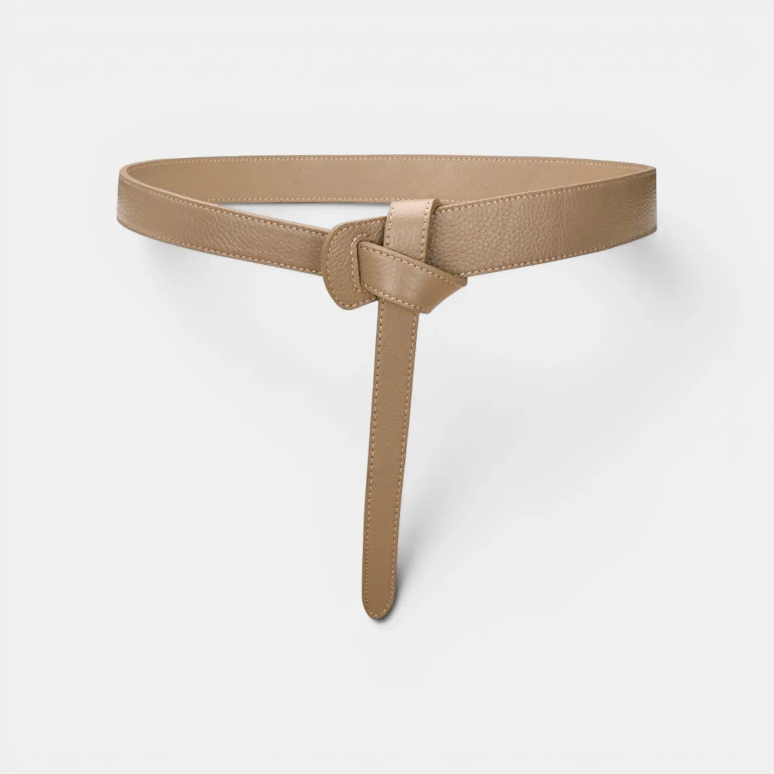 Ceinture Cuir Grainé à Nouer Femme Sans Boucle | Gralvex La Maison de la Ceinture