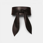 Ceinture Large Simili Vegan à Nouer Sans Boucle Femme | Norvel La Maison de la Ceinture