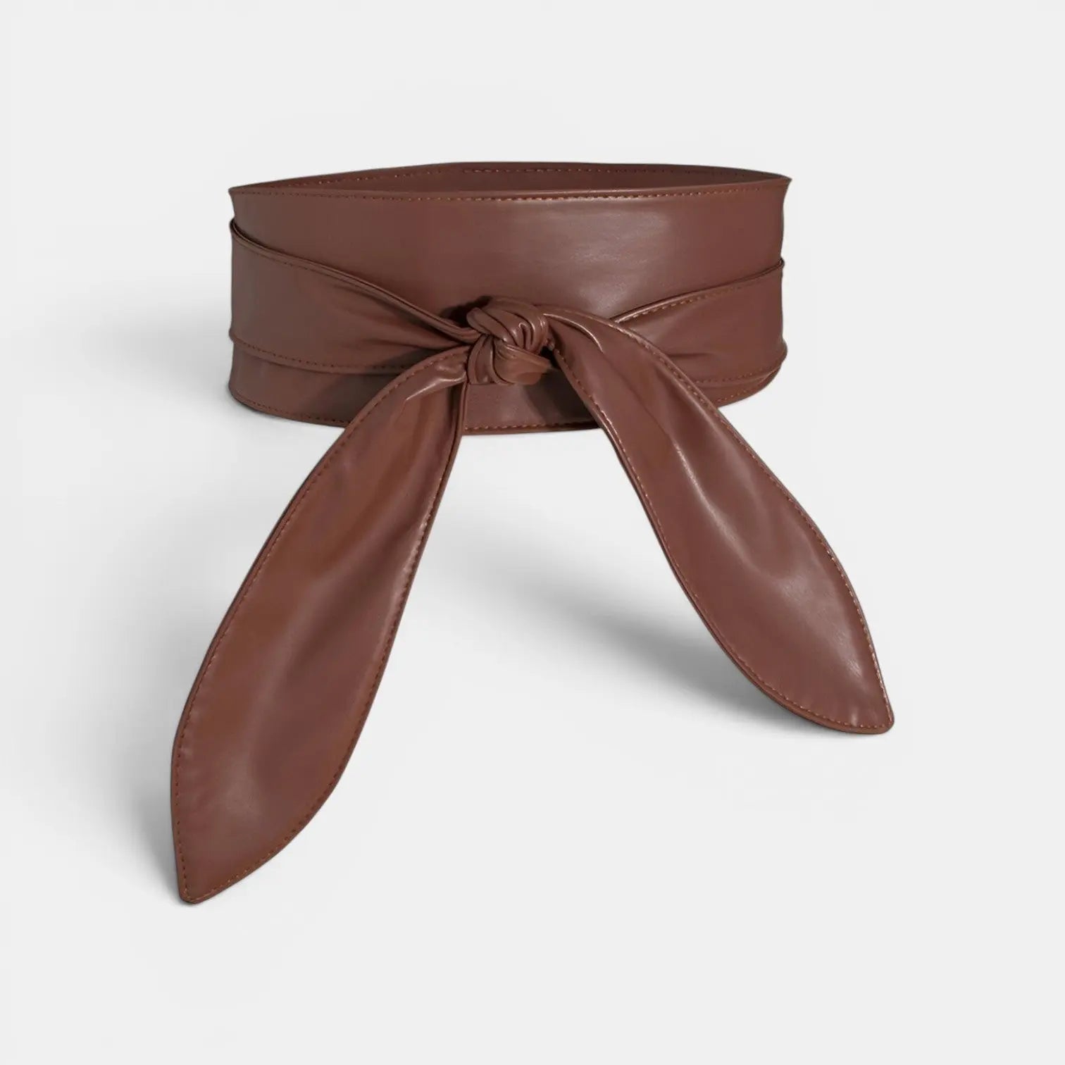 Ceinture Large Simili Vegan à Nouer Sans Boucle Femme | Norvel La Maison de la Ceinture