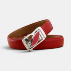 Ceinture Automatique Cuir Femme Boucle Décorative Strass | Zelvex
