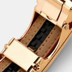 Ceinture Automatique Cuir Femme Boucle Décorative Strass | Zelvex
