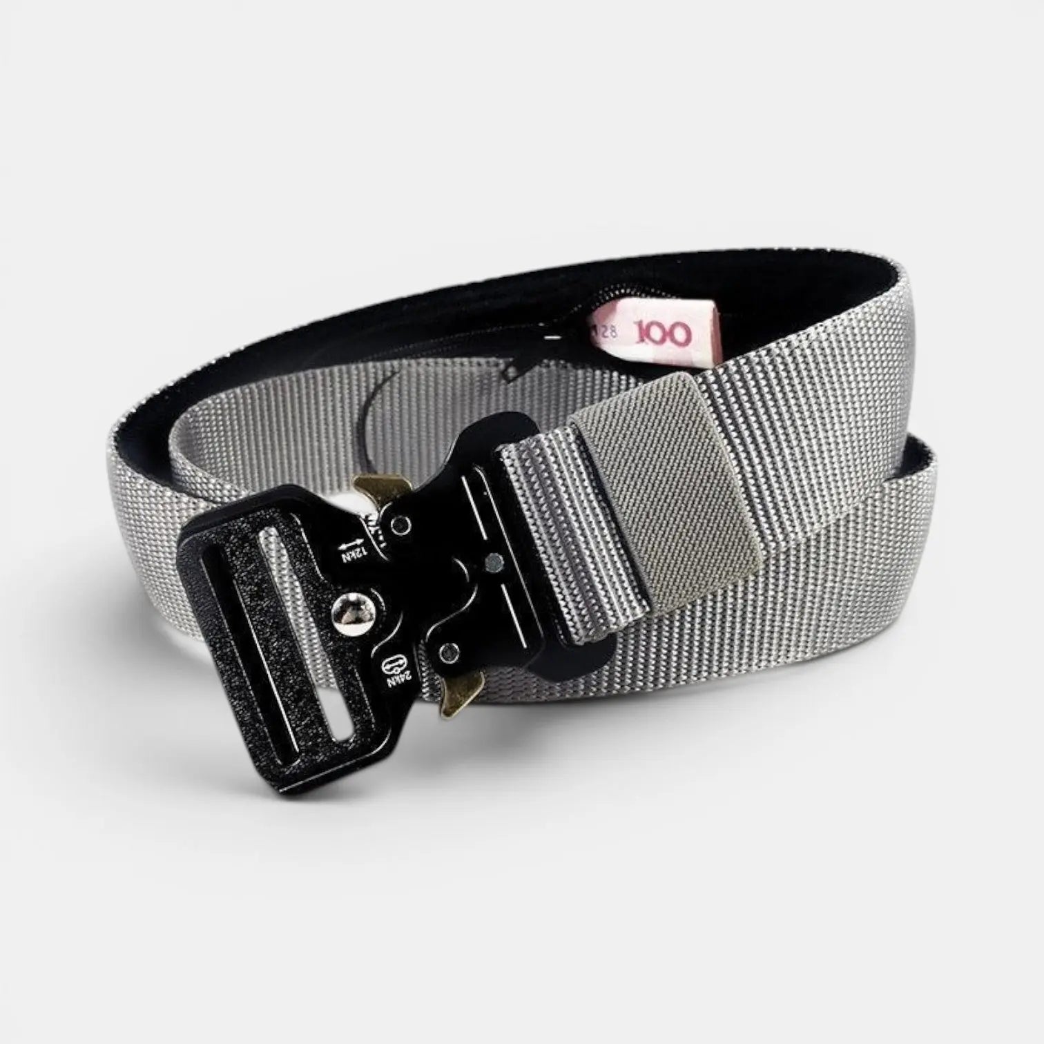 Ceinture Cache-Billets Nylon Femme Boucle Tactique | Zarvex La Maison de la Ceinture