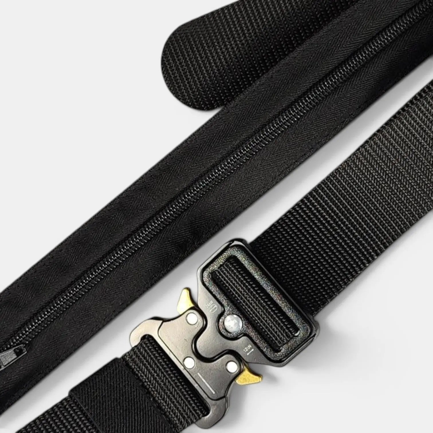 Ceinture Cache-Billets Nylon Femme Boucle Tactique | Zarvex La Maison de la Ceinture