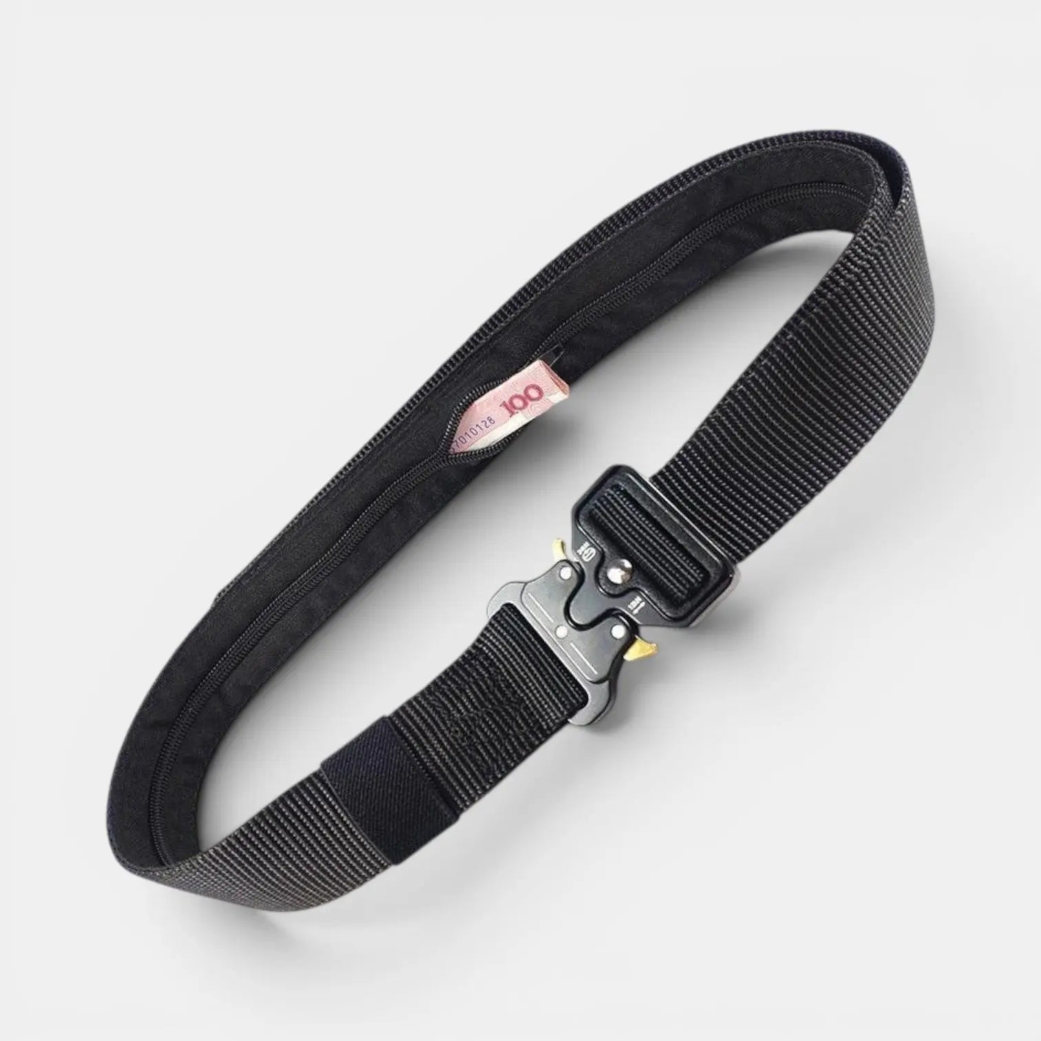 Ceinture Cache-Billets Nylon Femme Boucle Tactique | Zarvex La Maison de la Ceinture