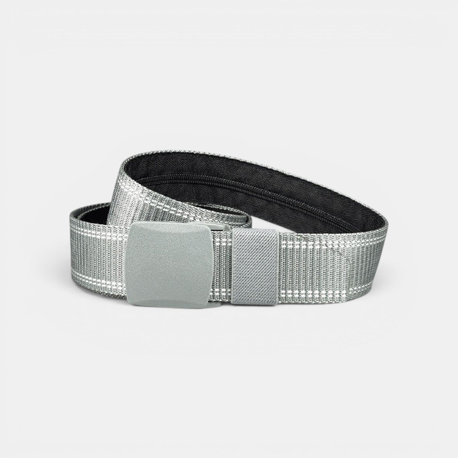 Ceinture Nylon Homme Cache-Billets Boucle Automatique Noire | Vorlek