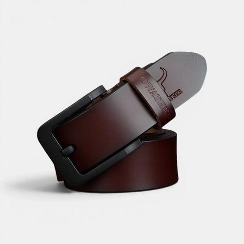 Ceinture Cuir Casual Jean Homme Boucle Ardillon Noire | Nalvex La Maison de la Ceinture