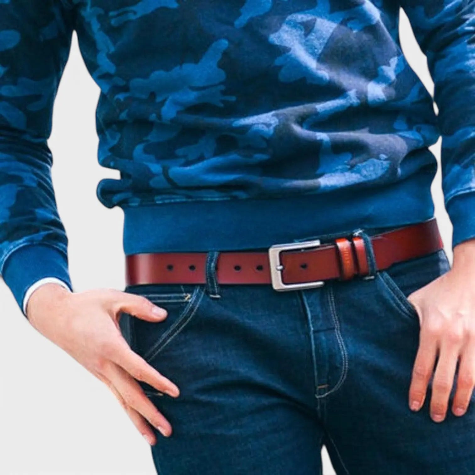 Ceinture en Cuir Boucle Ardillon Homme | Ardox La Maison de la Ceinture