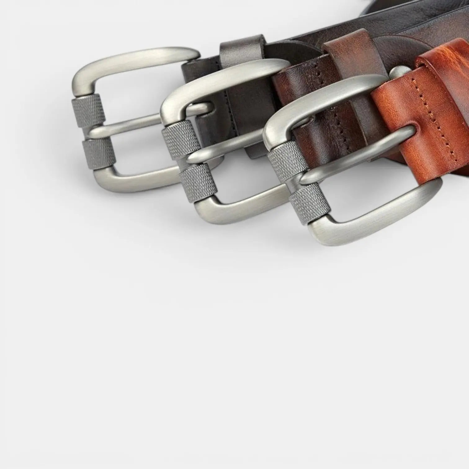 Ceinture Casual Cuir Vieilli Homme Boucle Ardillon | Marvil La Maison de la Ceinture