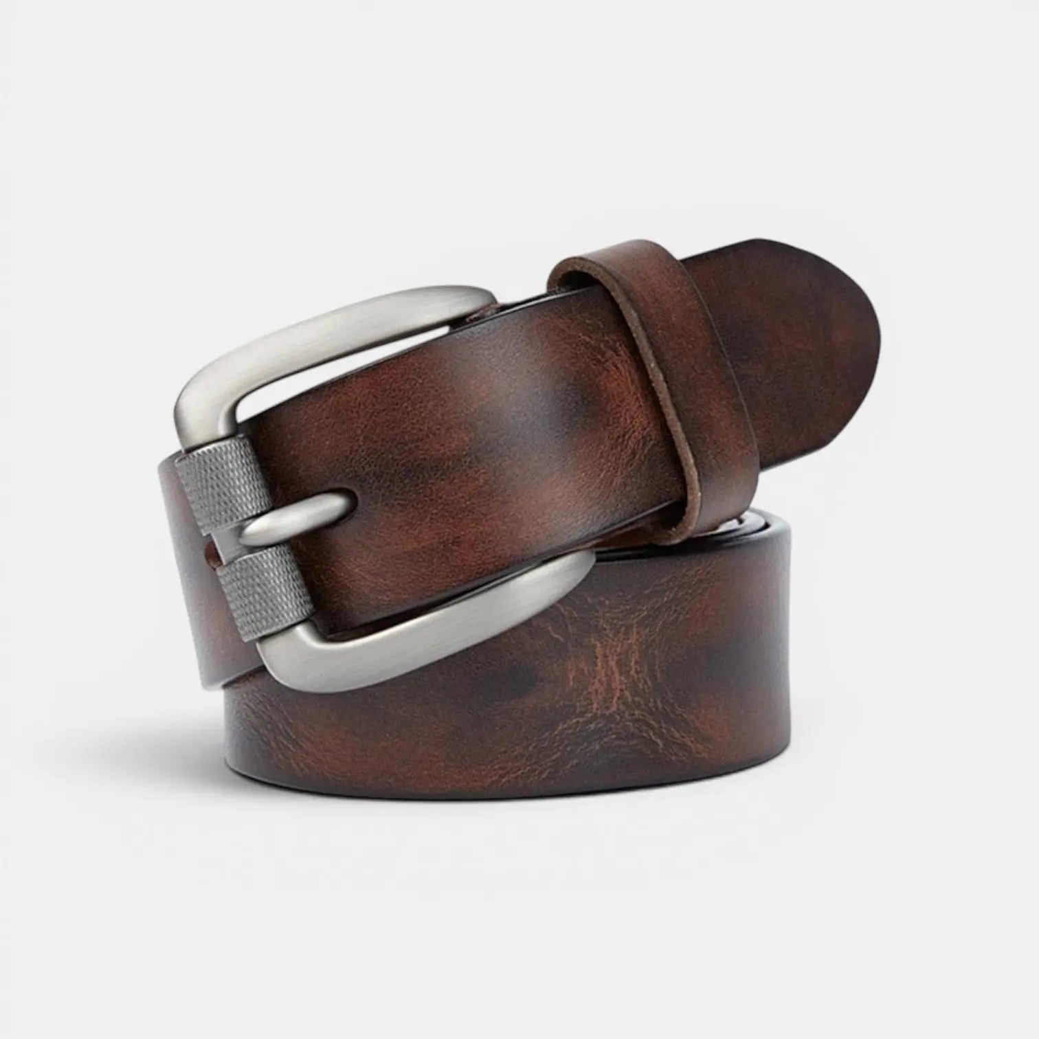 Ceinture Casual Cuir Vieilli Homme Boucle Ardillon | Marvil La Maison de la Ceinture