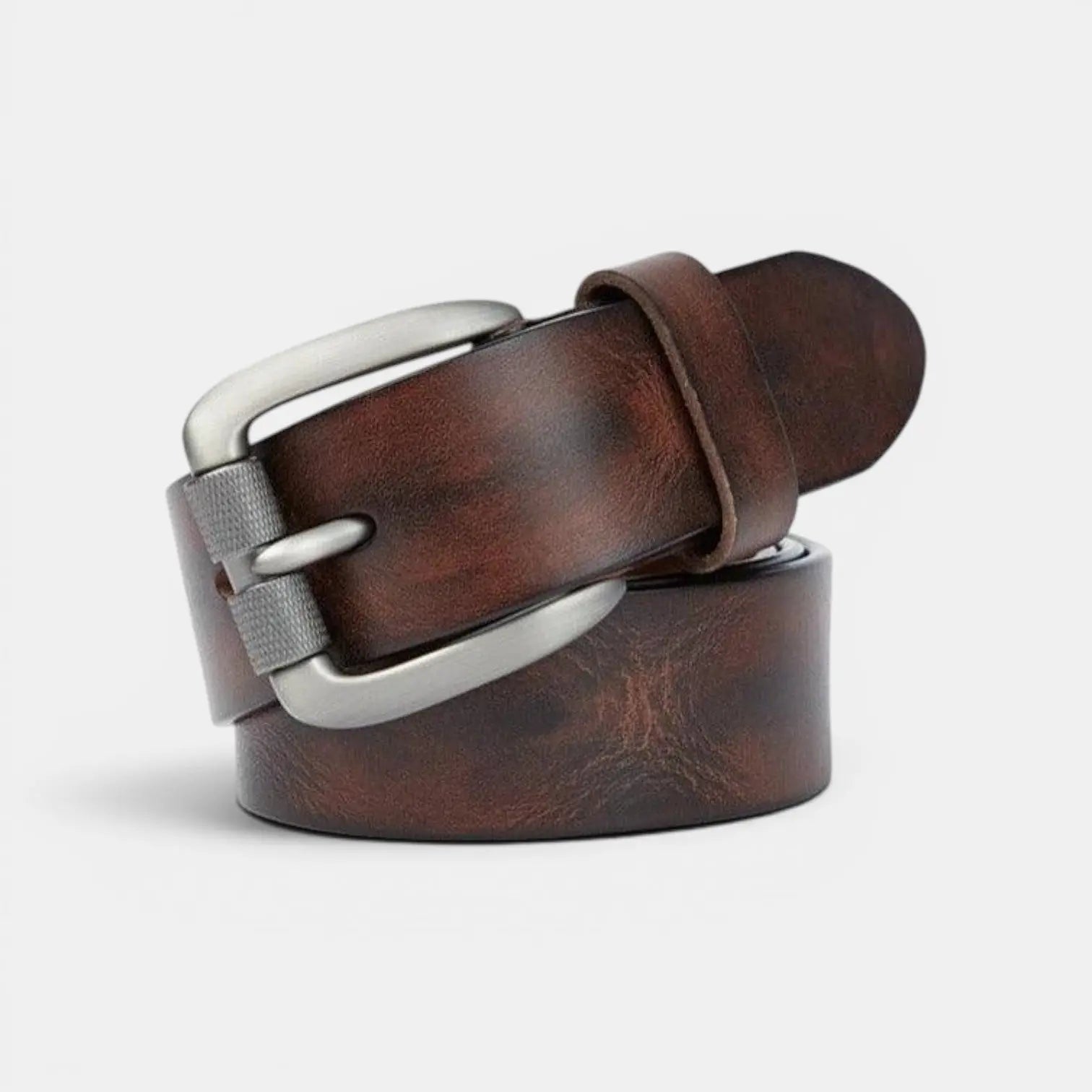 Ceinture Casual Cuir Vieilli Homme Boucle Ardillon | Marvil La Maison de la Ceinture