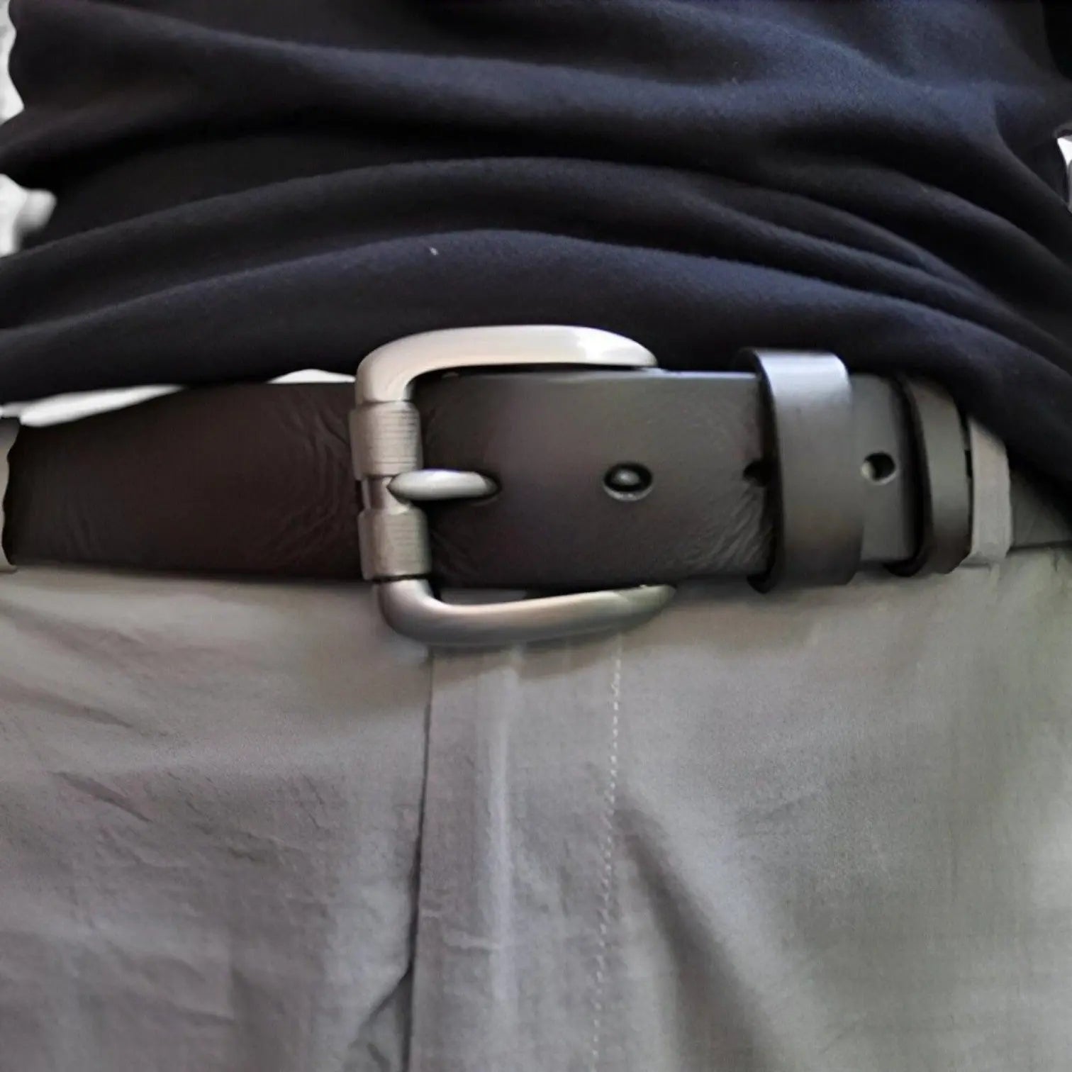 Ceinture Casual Cuir Vieilli Homme Boucle Ardillon | Marvil La Maison de la Ceinture