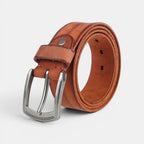 Ceinture Casual Cuir Pleine Fleur Aspect Vieilli Homme | Mirvex La Maison de la Ceinture