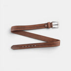 Ceinture Casual Cuir Pleine Fleur Aspect Vieilli Homme | Mirvex La Maison de la Ceinture