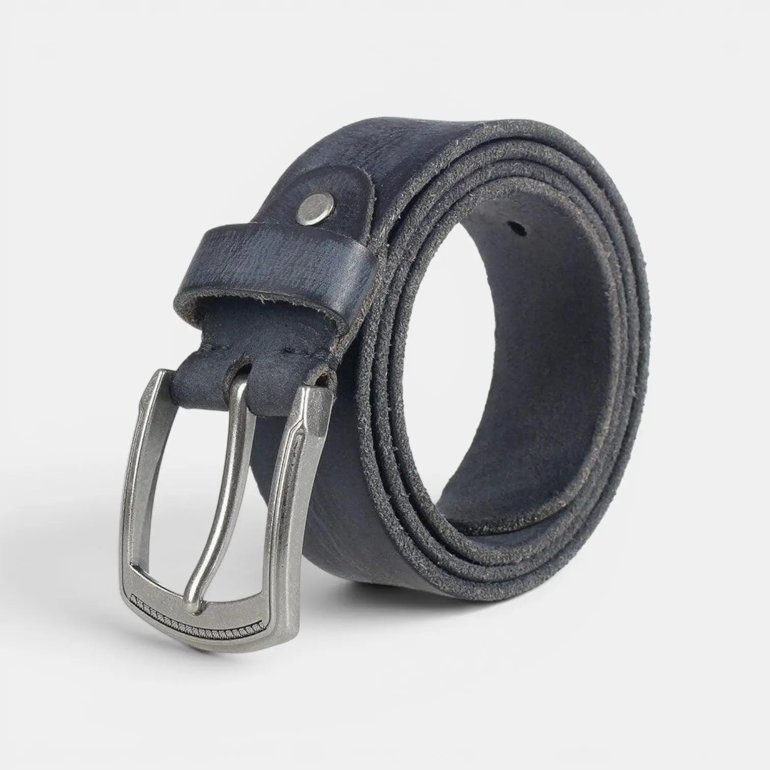 Ceinture Casual Cuir Pleine Fleur Aspect Vieilli Homme | Mirvex La Maison de la Ceinture