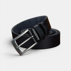 Ceinture Cuir Pleine Fleur Lisse Casual Homme Boucle Ardillon | Lorven La Maison de la Ceinture