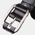 Ceinture Cuir Pleine Fleur Vieilli Homme Boucle Ardillon | Vecaur La Maison de la Ceinture