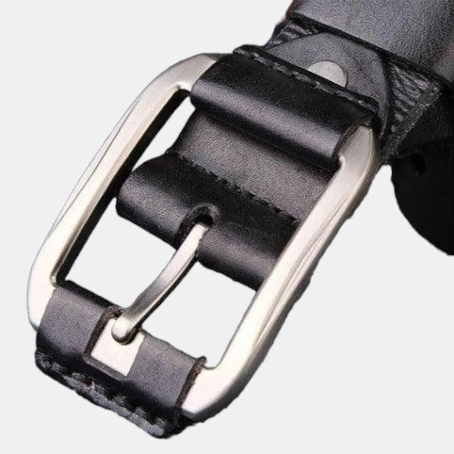 Ceinture Cuir Pleine Fleur Vieilli Homme Boucle Ardillon | Vecaur La Maison de la Ceinture