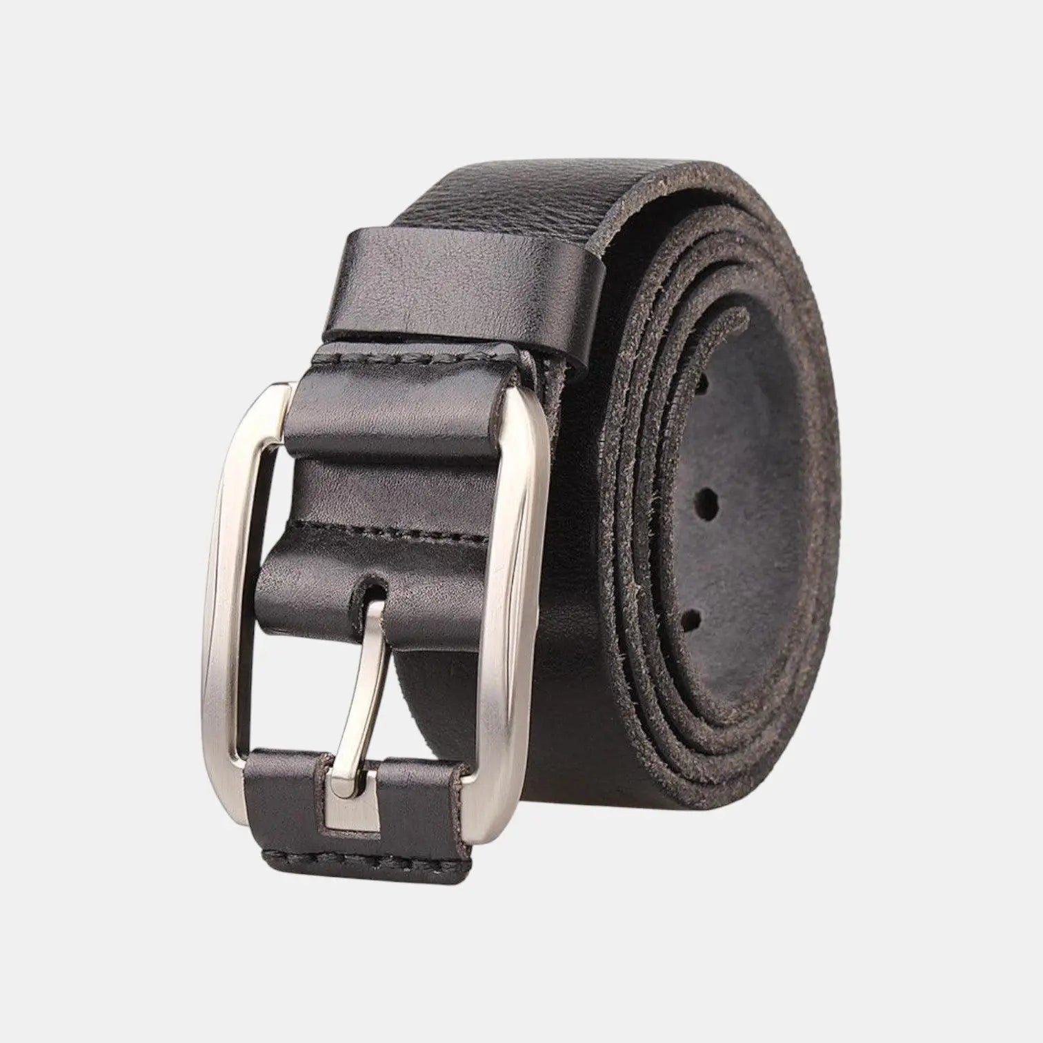Ceinture Cuir Pleine Fleur Vieilli Homme Boucle Ardillon | Vecaur La Maison de la Ceinture