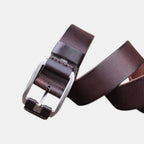 Ceinture Cuir Pleine Fleur Vieilli Homme Boucle Ardillon | Vecaur La Maison de la Ceinture