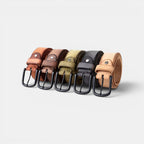 Ceinture Cuir Homme Pleine Fleur Boucle Ardillon Cognac | Norvek