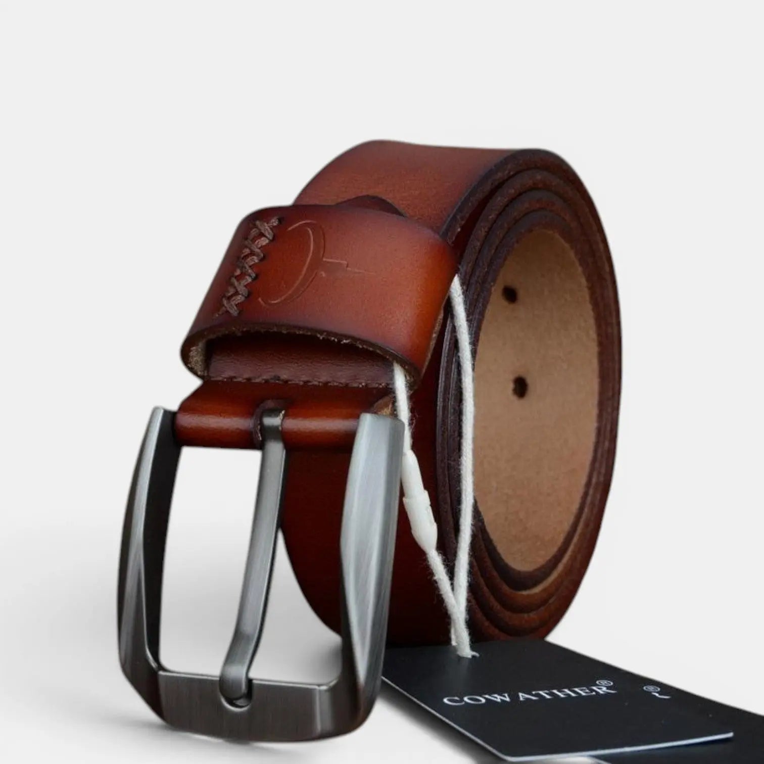 Ceinture Cuir Casual Look Vintage Homme Boucle Ardillon | Kordax La Maison de la Ceinture