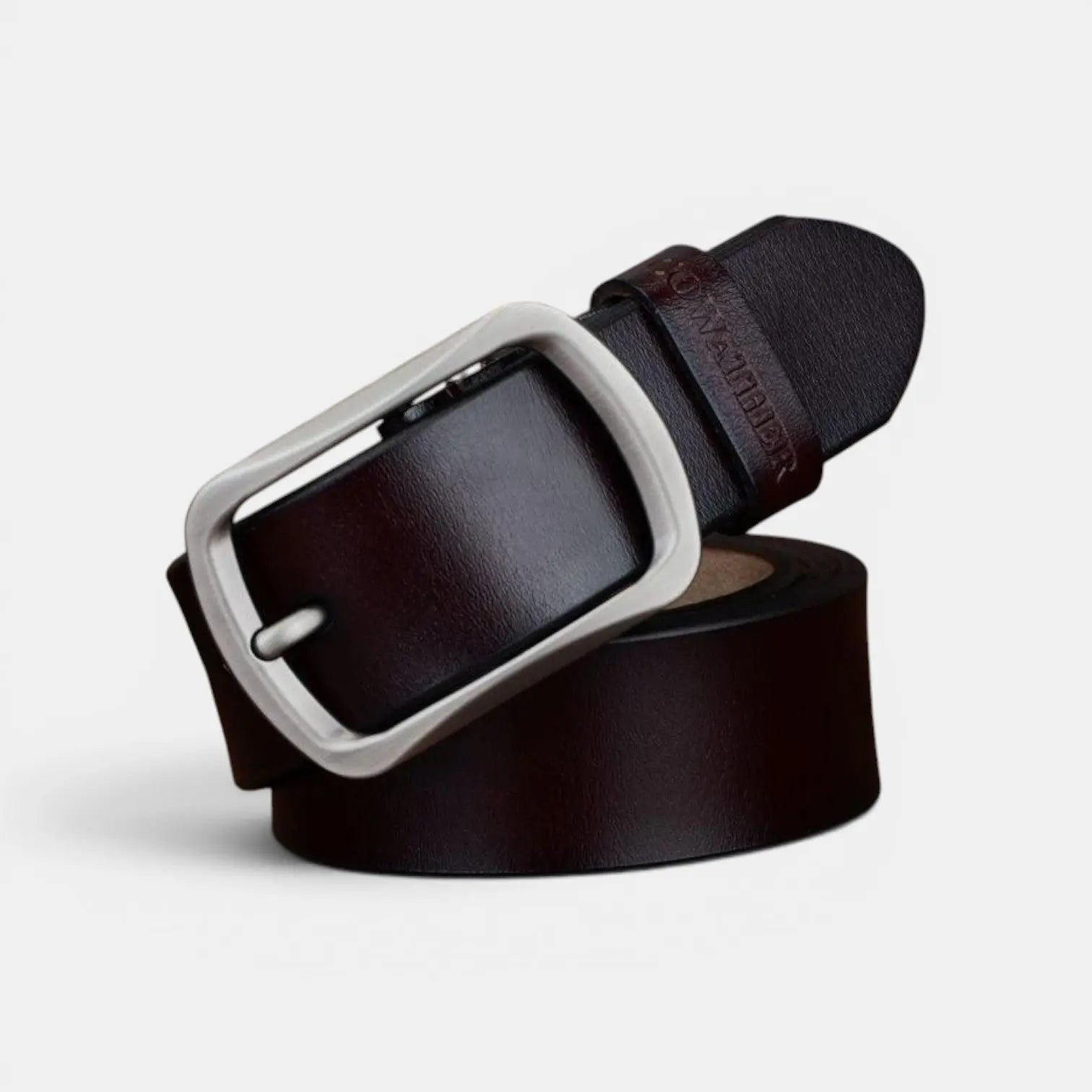 Ceinture Cuir Casual Homme Boucle Ardillon Arrondie | Carvox La Maison de la Ceinture