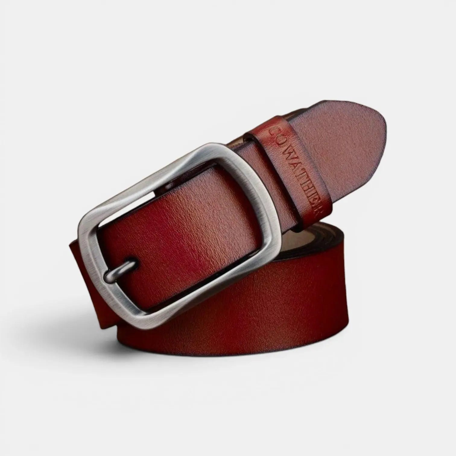 Ceinture Cuir Casual Homme Boucle Ardillon Arrondie | Carvox La Maison de la Ceinture