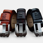 Ceinture Casual Cuir Texturé Homme Boucle Ardillon | Baltrex La Maison de la Ceinture