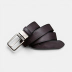 Ceinture Cuir Pleine Fleur Vieilli Homme Boucle Ardillon | Polvex La Maison de la Ceinture