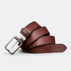 Ceinture Cuir Pleine Fleur Vieilli Homme Boucle Ardillon | Polvex La Maison de la Ceinture