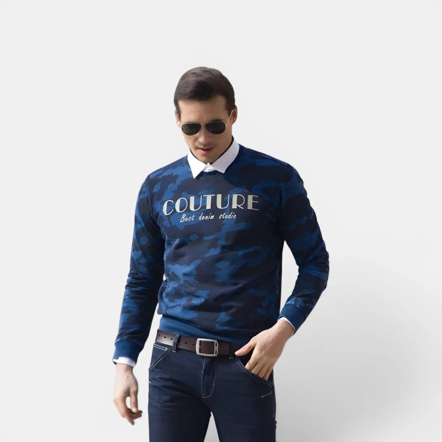 Ceinture Cuir Casual Look Vintage Homme Boucle Ardillon | Telvax La Maison de la Ceinture