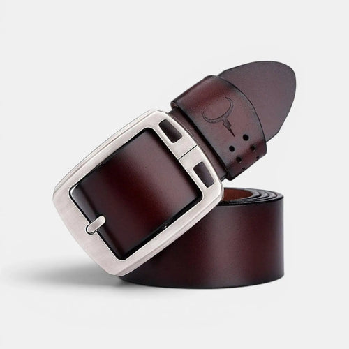 Ceinture Cuir Casual Look Vintage Homme Boucle Ardillon | Telvax La Maison de la Ceinture