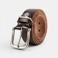 Ceinture Cuir Pleine Fleur Vieilli Homme Boucle Ardillon | Vernox La Maison de la Ceinture