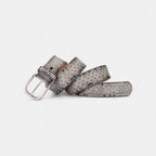 Ceinture Cuir Cloutée Ajourée Femme Boucle Ardillon | Cluvex La Maison de la Ceinture