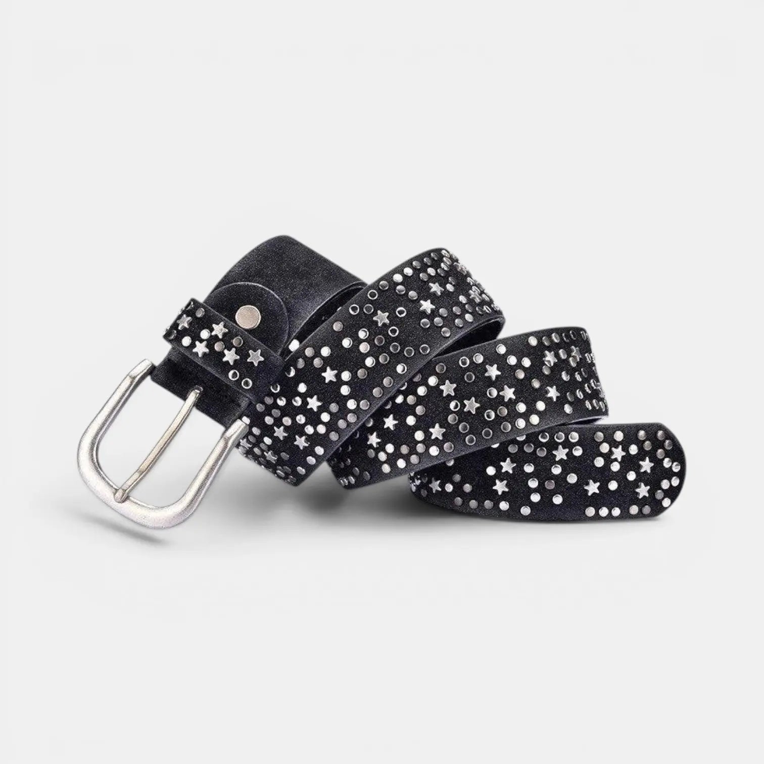Ceinture Cloutée en Simili Vegan Femme Rivets Étoilés | Rilvex La Maison de la Ceinture
