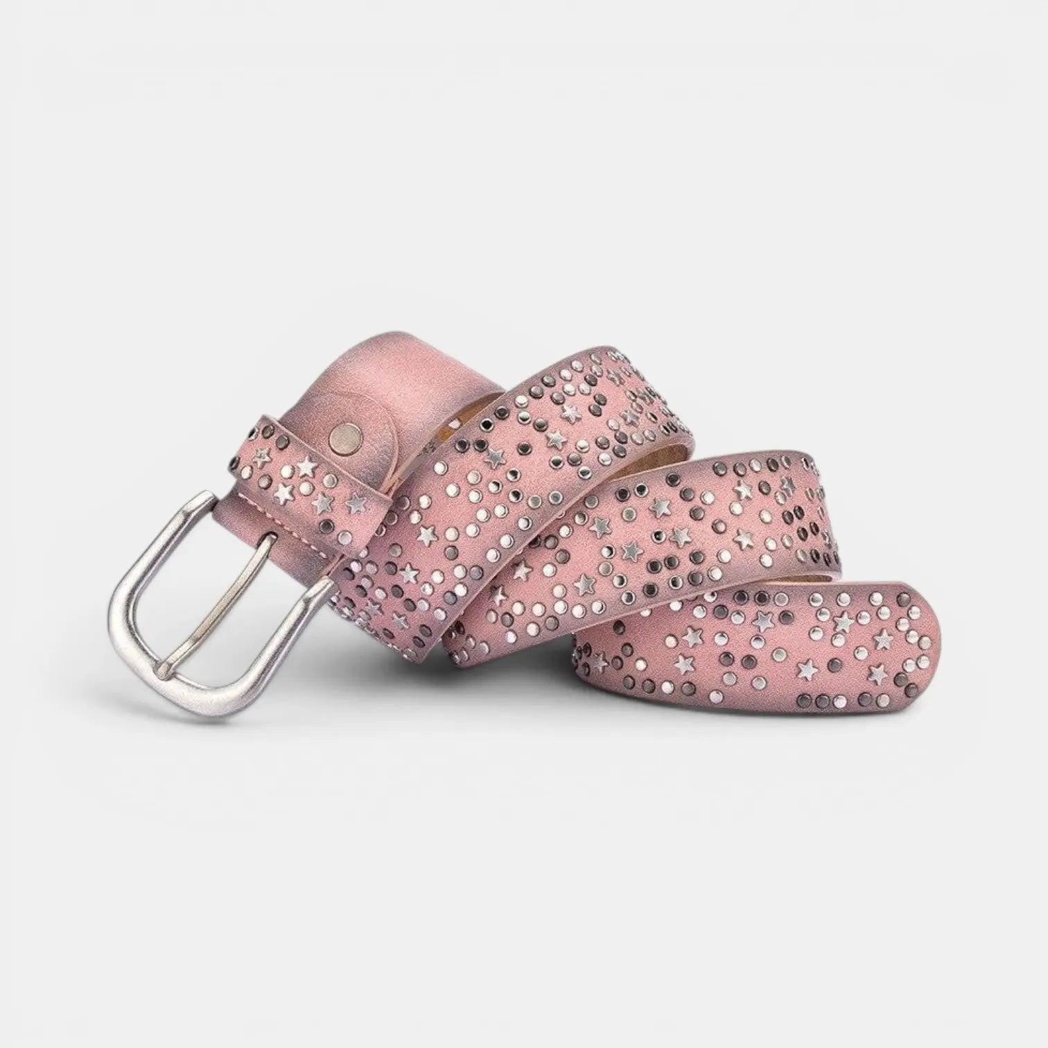Ceinture Cloutée en Simili Vegan Femme Rivets Étoilés | Rilvex La Maison de la Ceinture