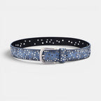 Ceinture Cloutée en Simili Vegan Femme Rivets Étoilés | Rilvex La Maison de la Ceinture