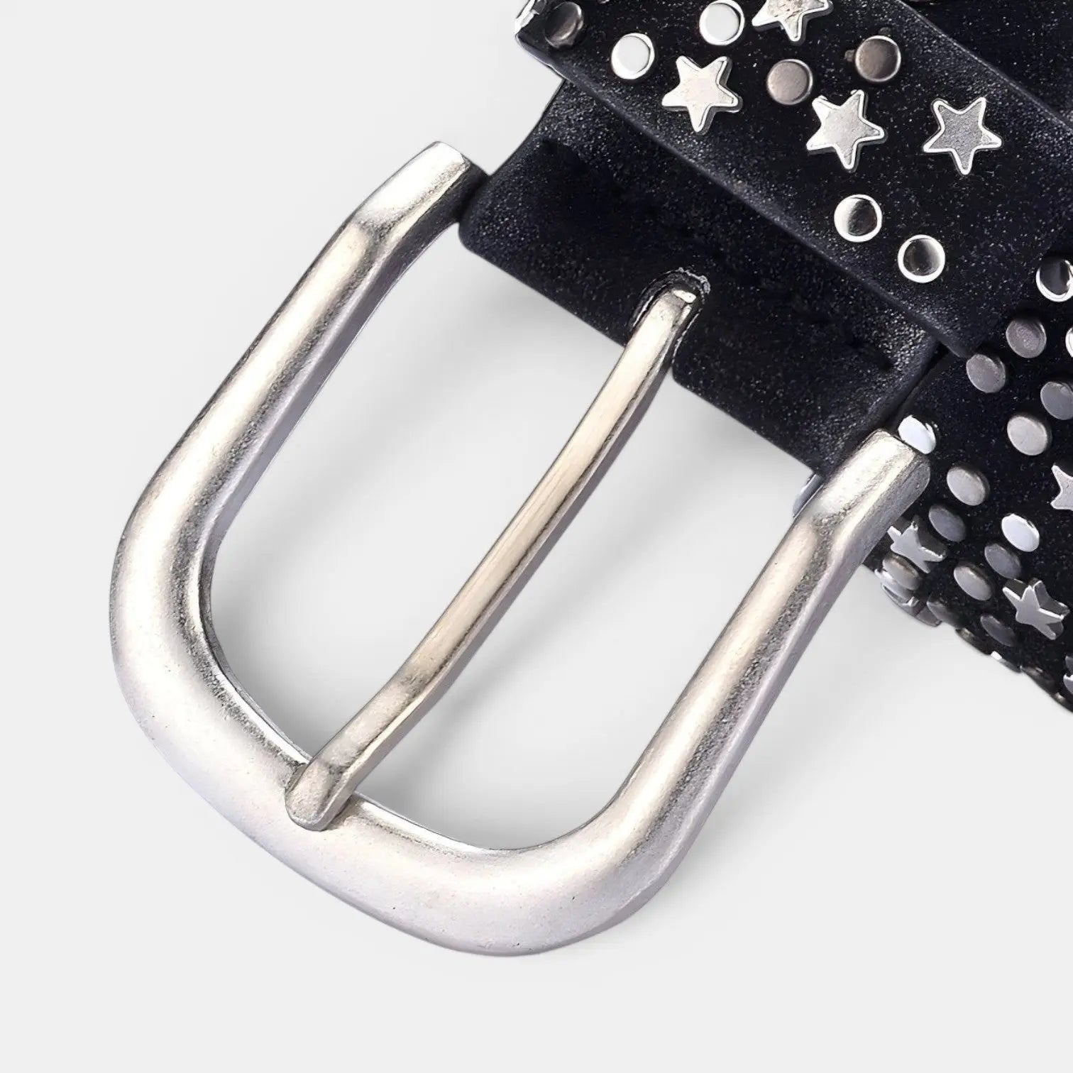 Ceinture Cloutée en Simili Vegan Femme Rivets Étoilés | Rilvex La Maison de la Ceinture