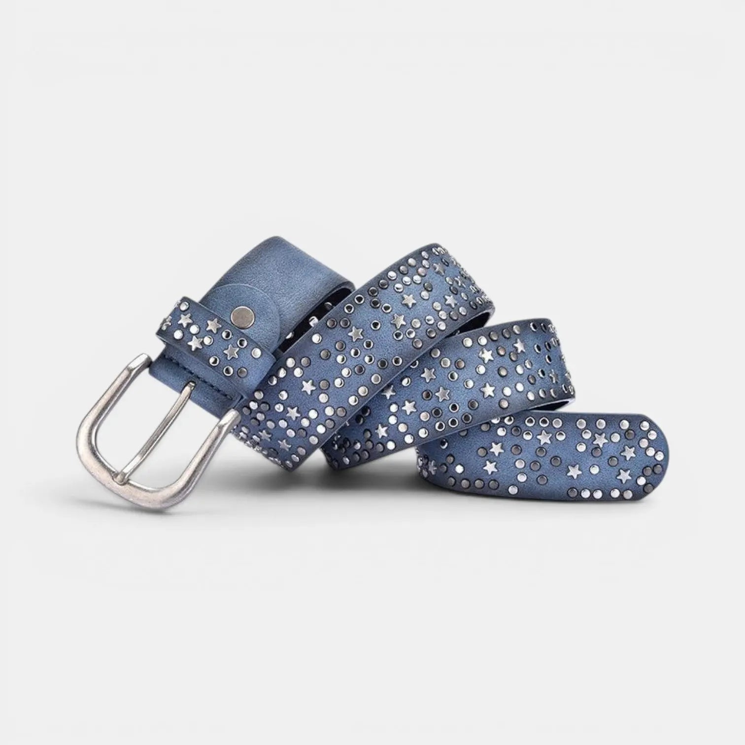 Ceinture Cloutée en Simili Vegan Femme Rivets Étoilés | Rilvex La Maison de la Ceinture