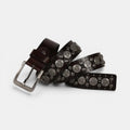 Ceinture Cloutée Cuir Homme Rivets Décorés Boucle Ardillon | Rikvox La Maison de la Ceinture