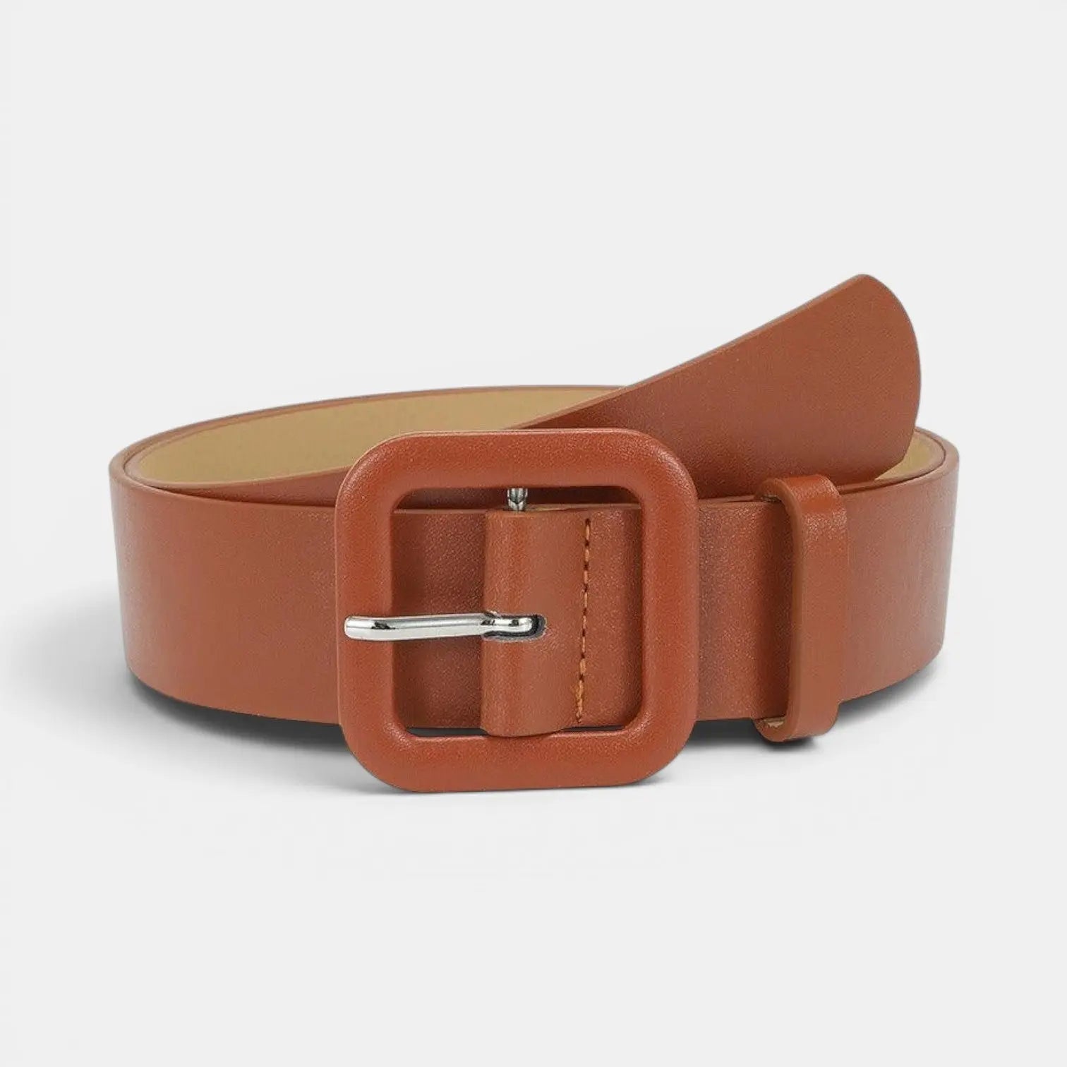 Ceinture Simili Vegan Femme Boucle Carrée Colorée | Teivox La Maison de la Ceinture