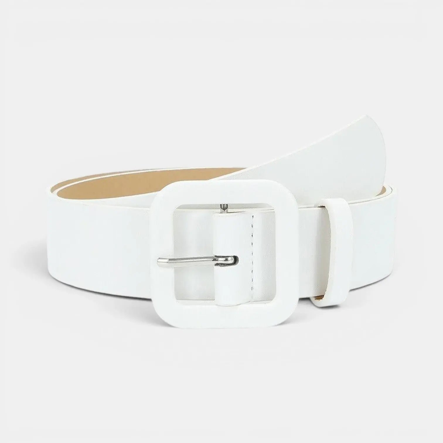 Ceinture Simili Vegan Femme Boucle Carrée Colorée | Teivox La Maison de la Ceinture
