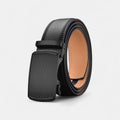 Ceinture Cuir Homme Costume Boucle Automatique Noire | Folvex La Maison de la Ceinture