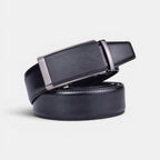 Ceinture Cuir Formelle Homme Boucle Automatique Noire | Forme La Maison de la Ceinture