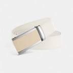 Ceinture Cuir Homme Costume Boucle Automatique Argentée | Veltax La Maison de la Ceinture
