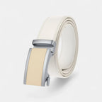 Ceinture Cuir Homme Costume Boucle Automatique Argentée | Veltax La Maison de la Ceinture