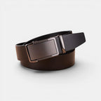 Ceinture Cuir Pleine Fleur Homme Boucle Automatique | Vantrel La Maison de la Ceinture